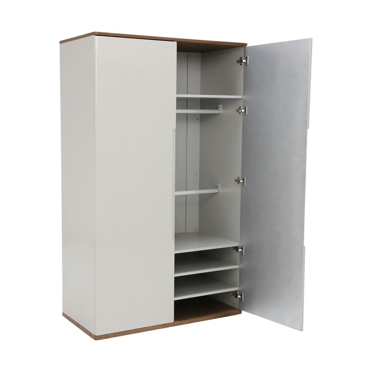 Vivika Double Wardrobe, Grey Wood | Barker & Stonehouse – image 4