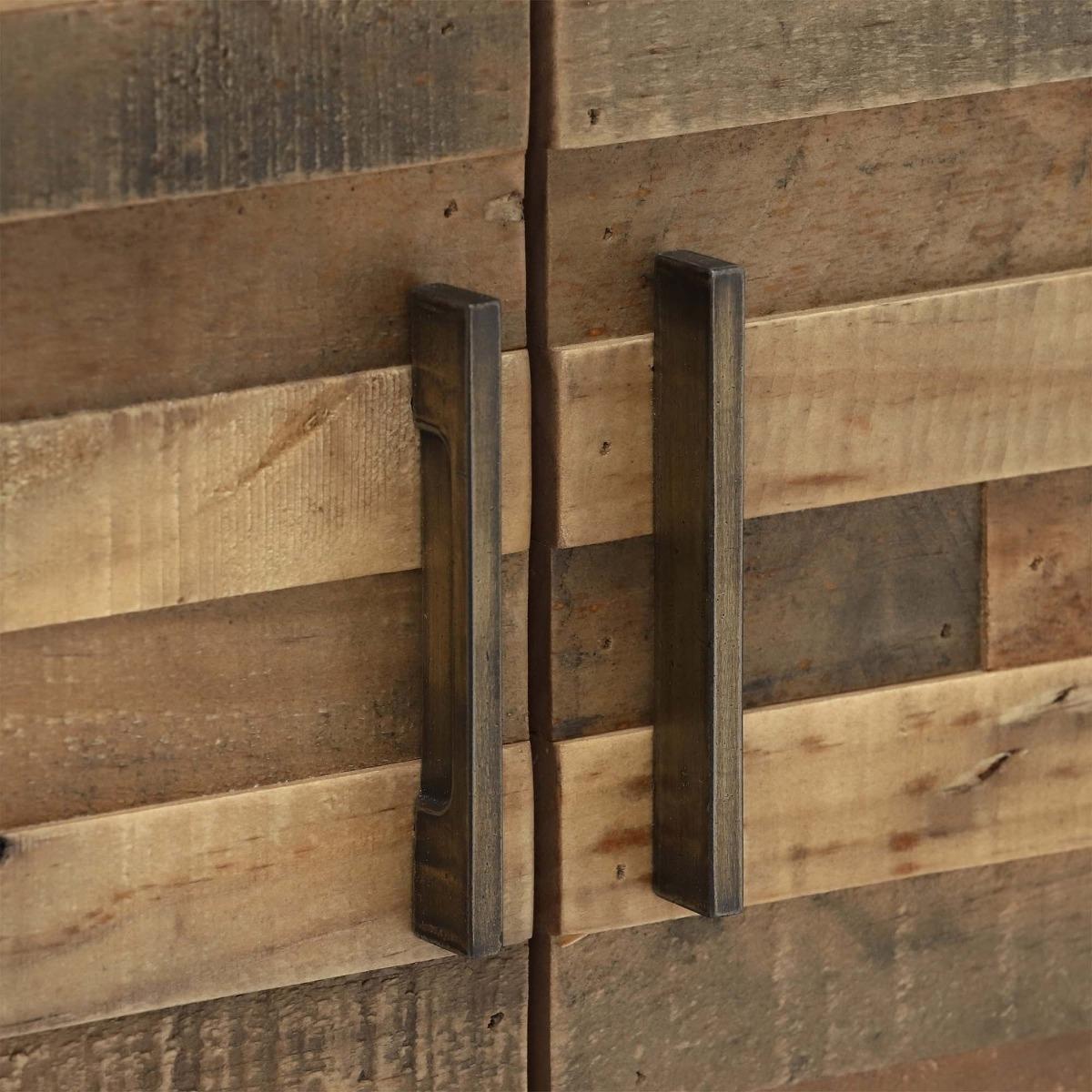 Charlie Reclaimed Wood 2 Door Wardrobe – image 9