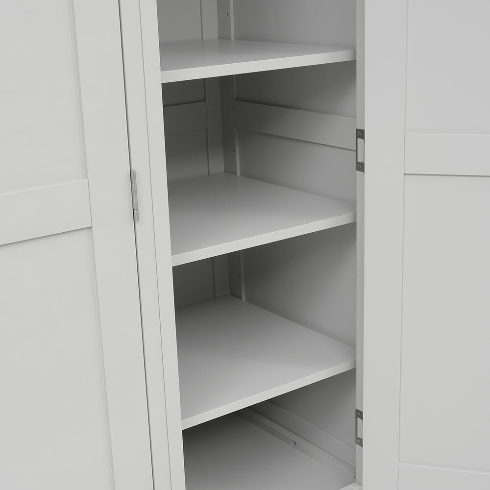 Chester Dove Grey Four Door Wardrobe – image 14
