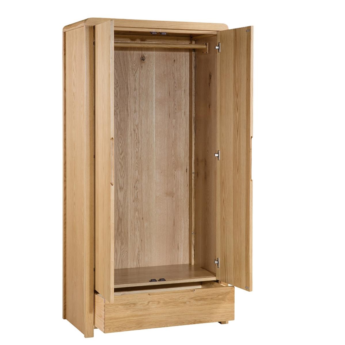 Julian Bowen Curve Double Wardrobe – image 4