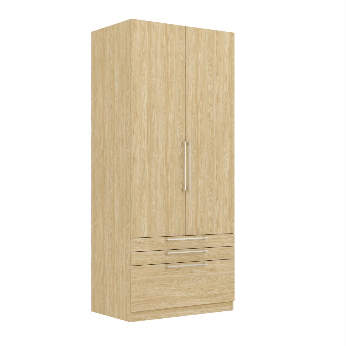Foster Double 3 Drawer Wardrobe – image 6