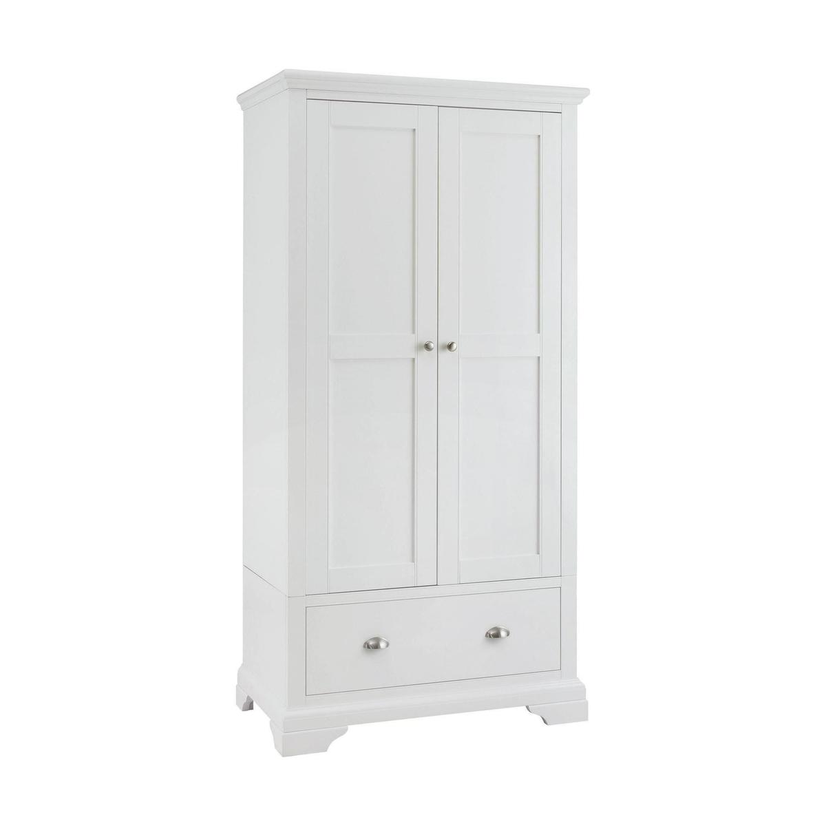 Eaton White Gents Wardrobe White