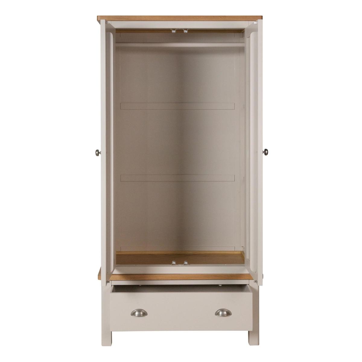 Reese Wardrobe Dove Grey – image 2