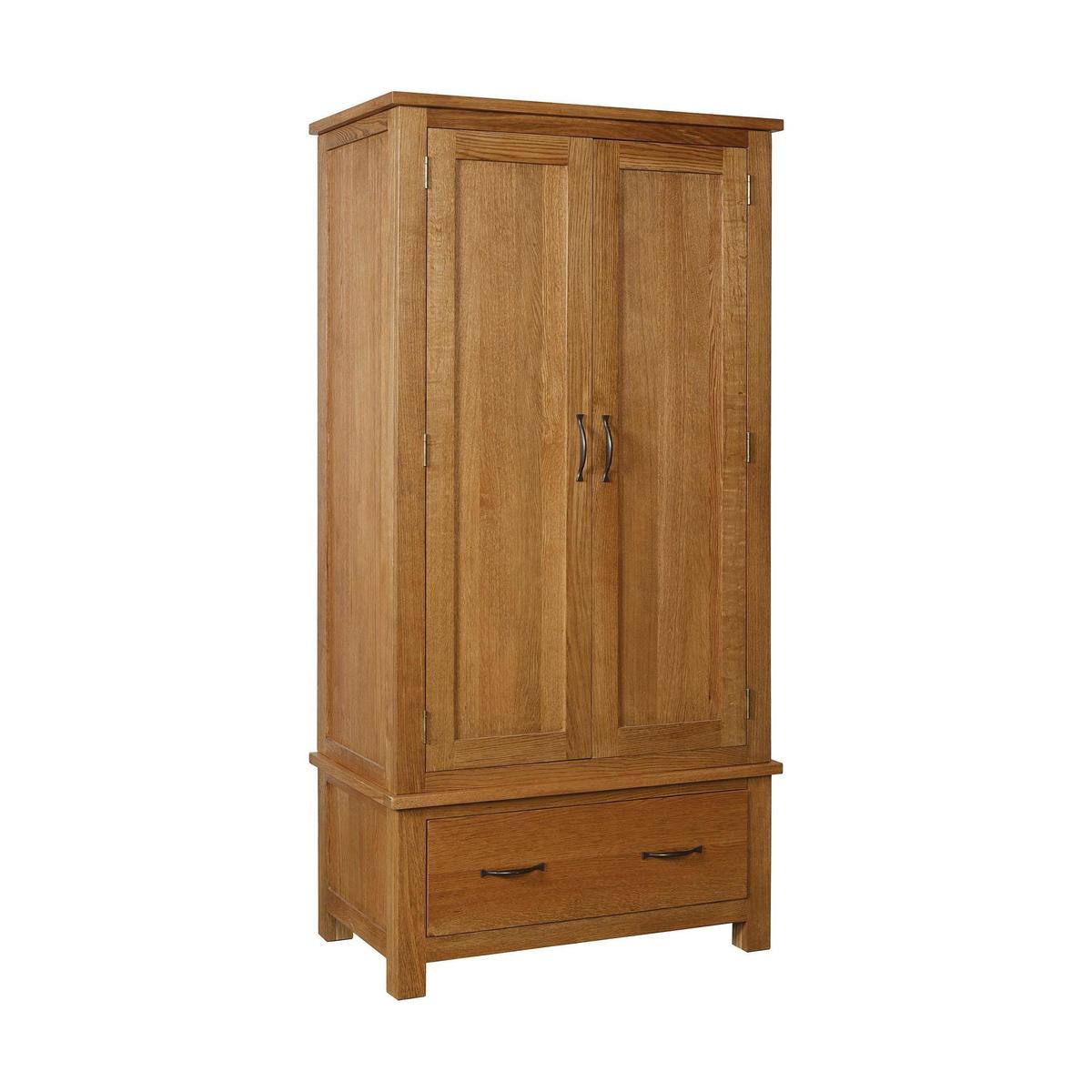 Sidmouth Oak Double Wardrobe Light Brown / Natural – image 2