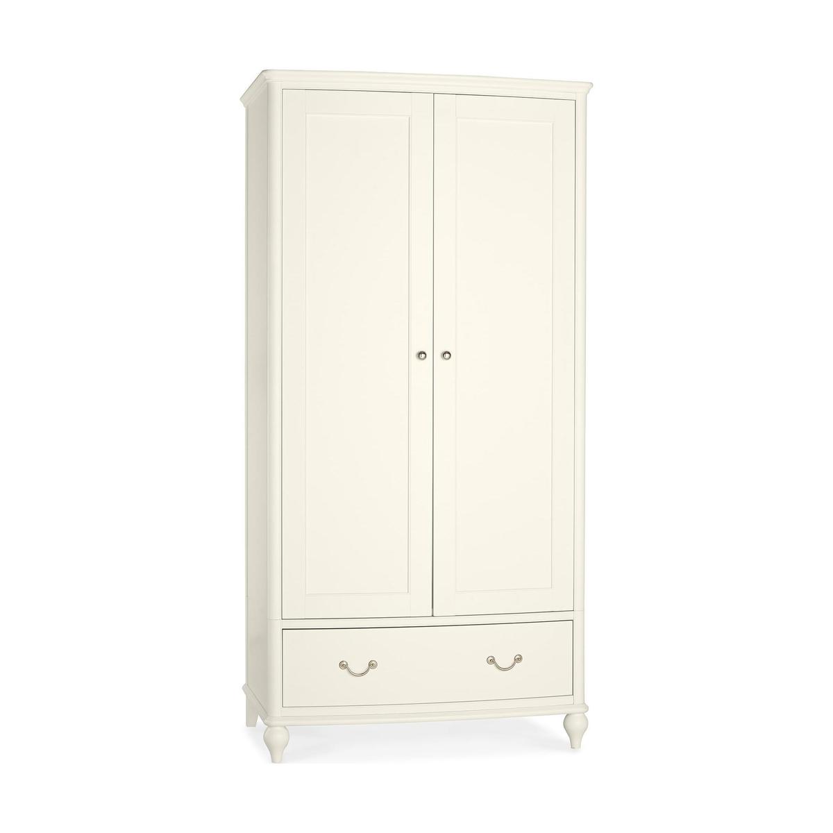 Athena Ivory Double Wardrobe Ivory (White) – image 2