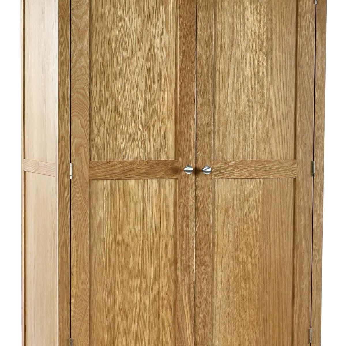 Jenkins Double Wardrobe, Oak Oak – image 3