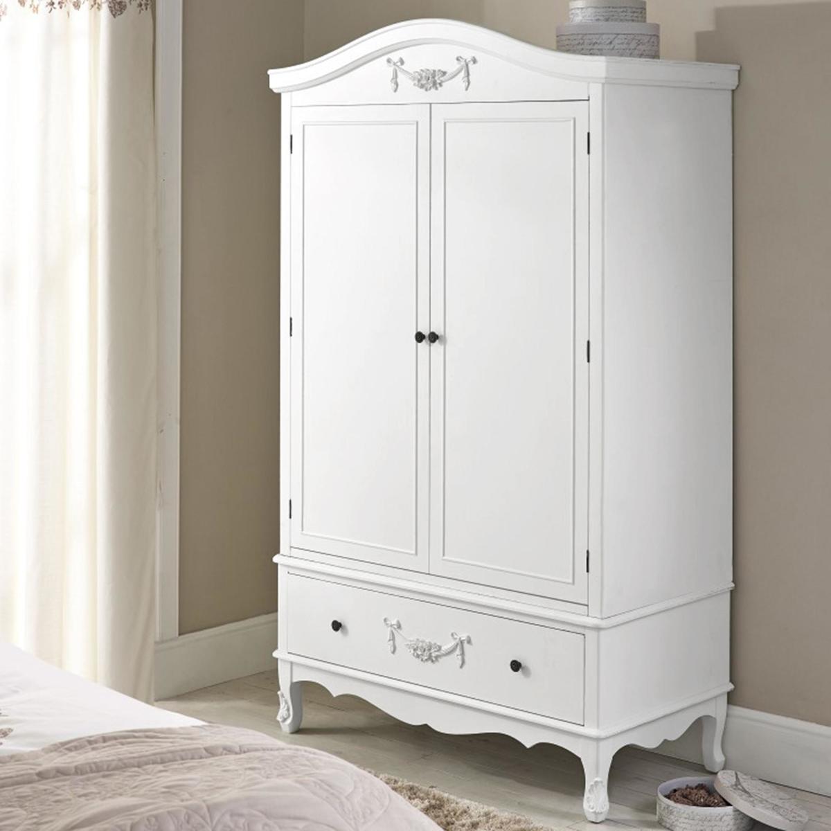 Toulouse Ivory Double Wardrobe Off-White – image 3