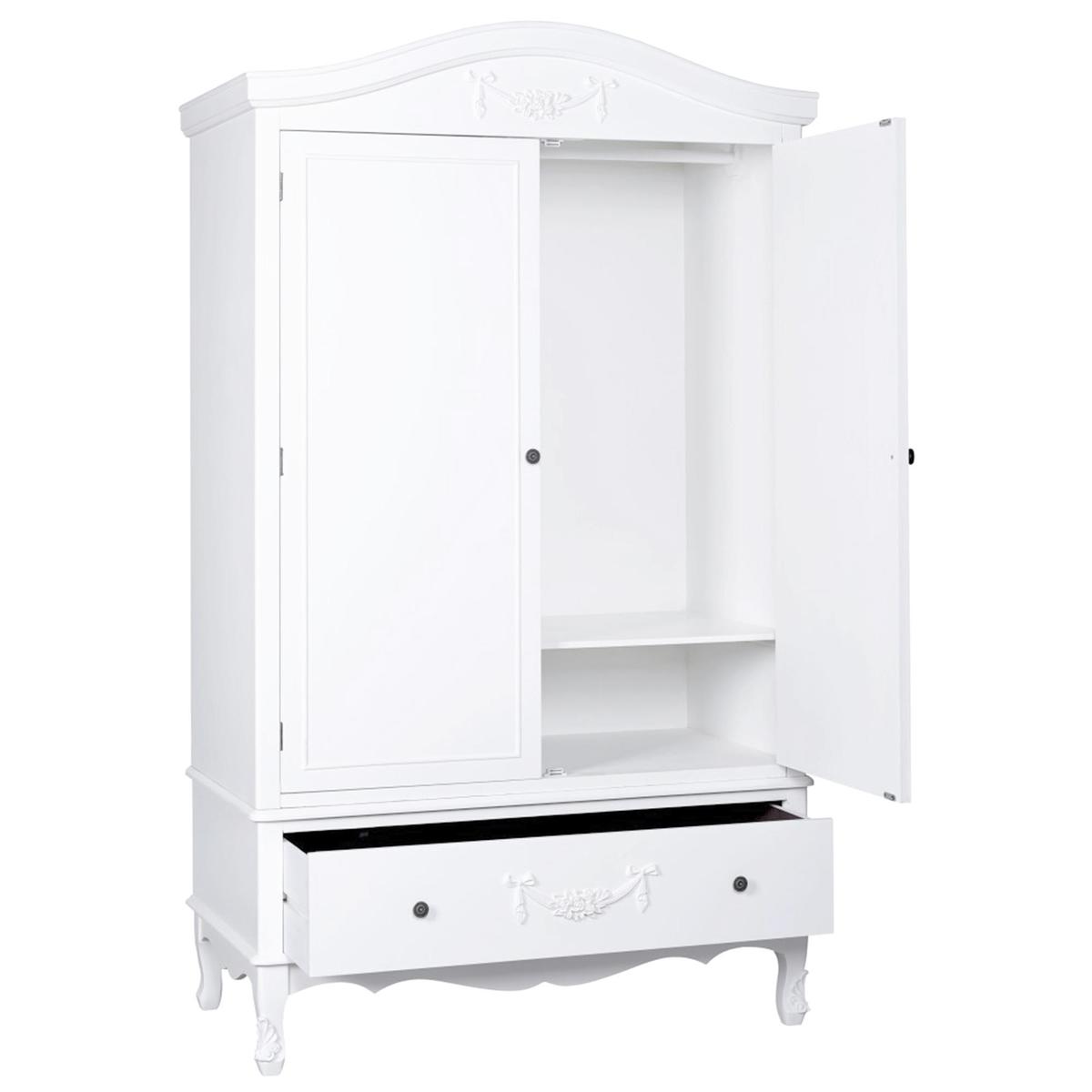Toulouse Ivory Double Wardrobe Off-White – image 4