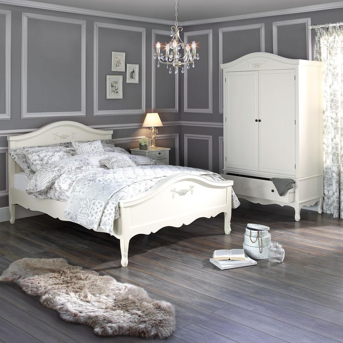 Toulouse Ivory Double Wardrobe Off-White – image 7