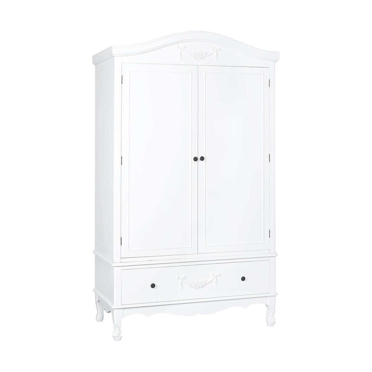 Toulouse Ivory Double Wardrobe Off-White – image 2