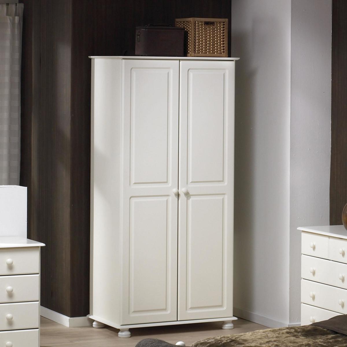 Colburn White Double Wardrobe White – image 2
