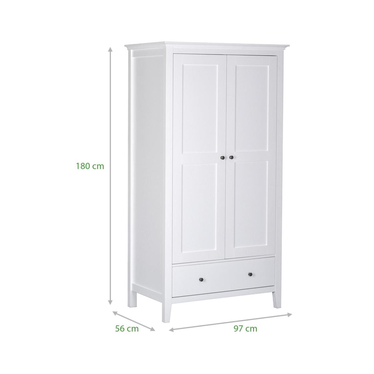 Lynton White Gents Wardrobe White – image 8