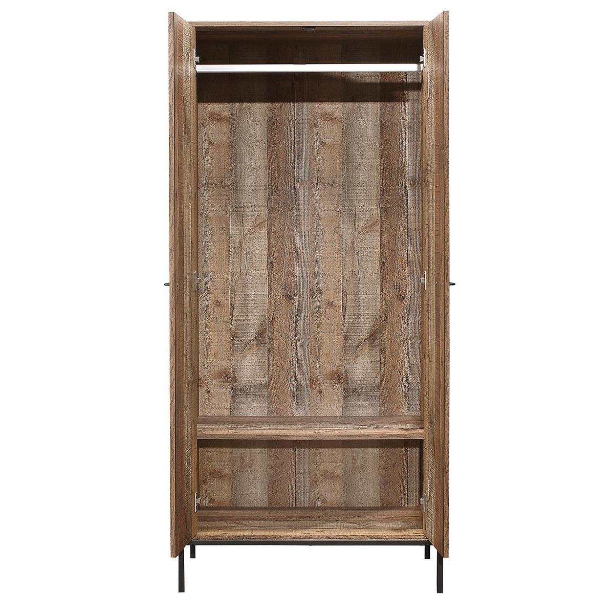 Urban Rustic Wardrobe Brown – image 3