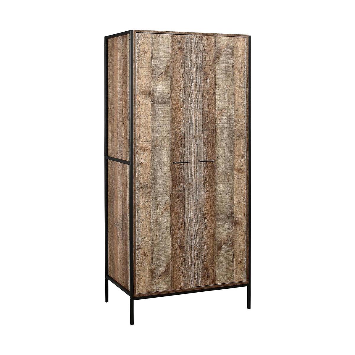 Urban Rustic Wardrobe Brown – image 2