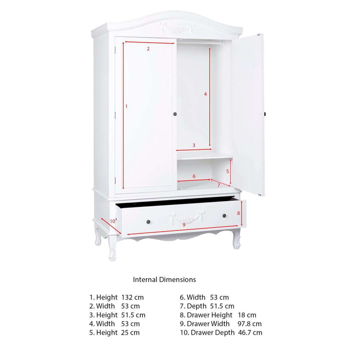 Toulouse Gents Wardrobe Off-White – image 9