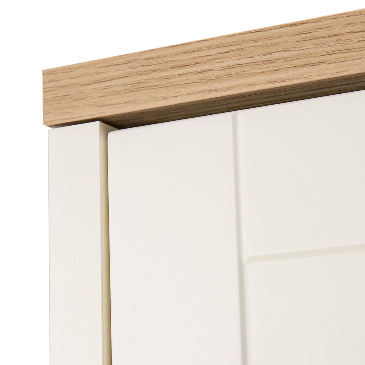 Findon Mirrored Triple Wardrobe Cream (Natural) – image 7