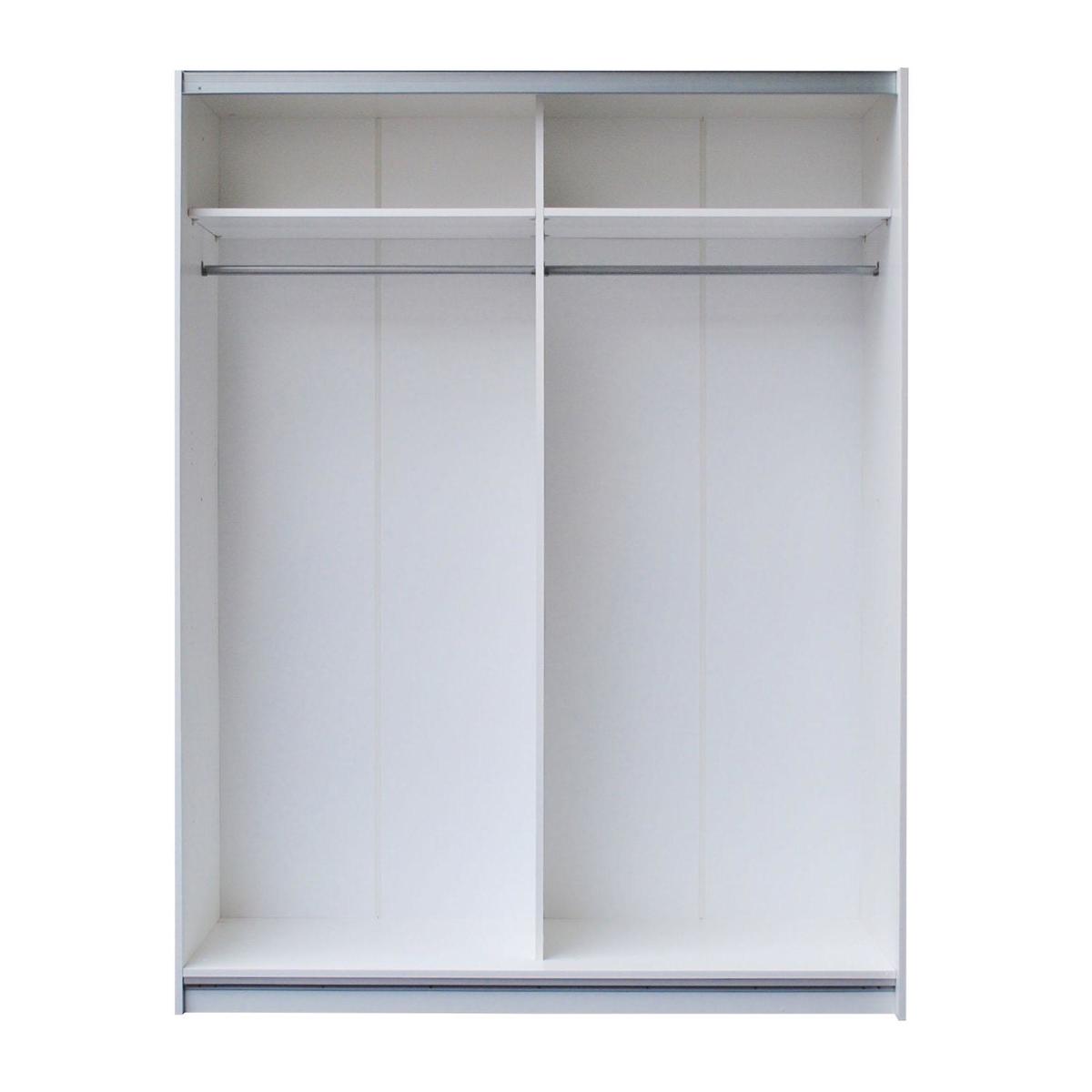 Ellum Black and White Sliding Wardrobe White/Black – image 6
