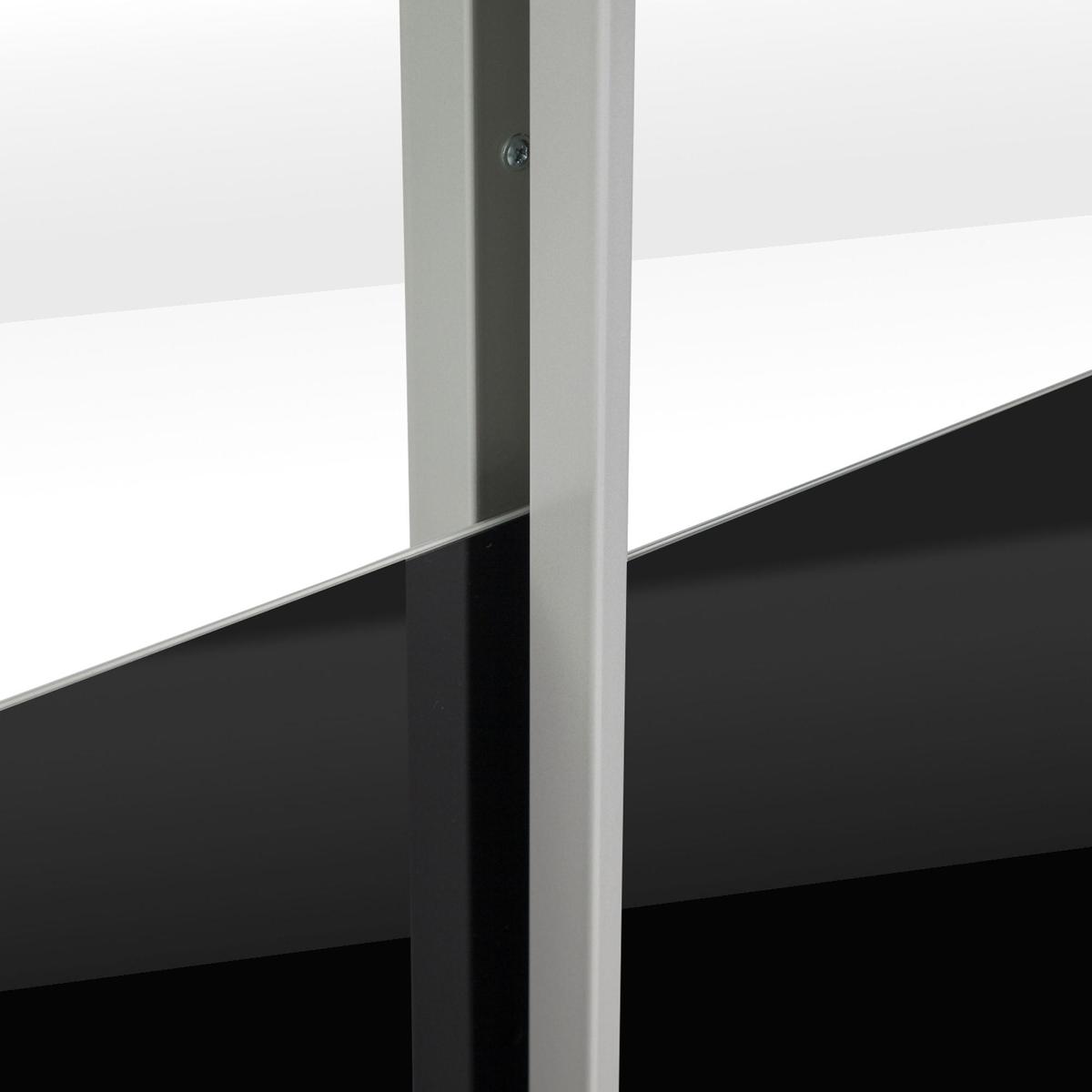 Ellum Black and White Sliding Wardrobe White/Black – image 10