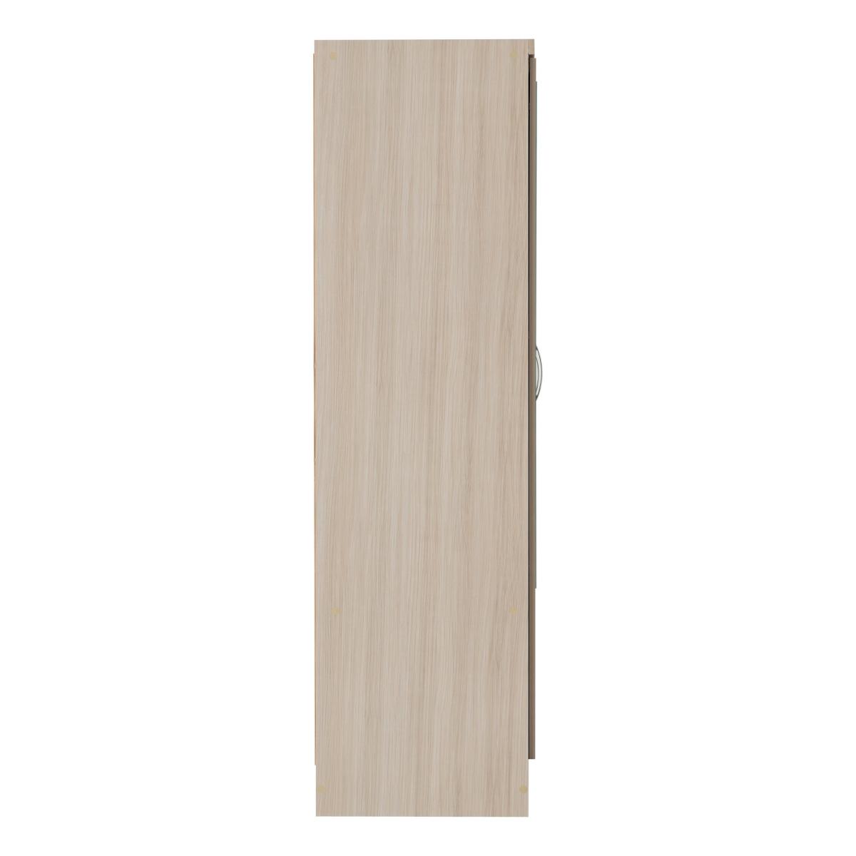 Return - Nevada 6 Drawer 2 Door Wardrobe, Oyster Nevada Natural – image 6