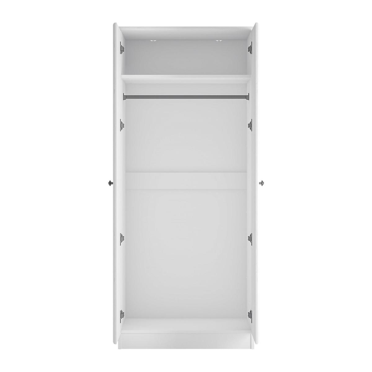 Hampshire Double Wardrobe White – image 2