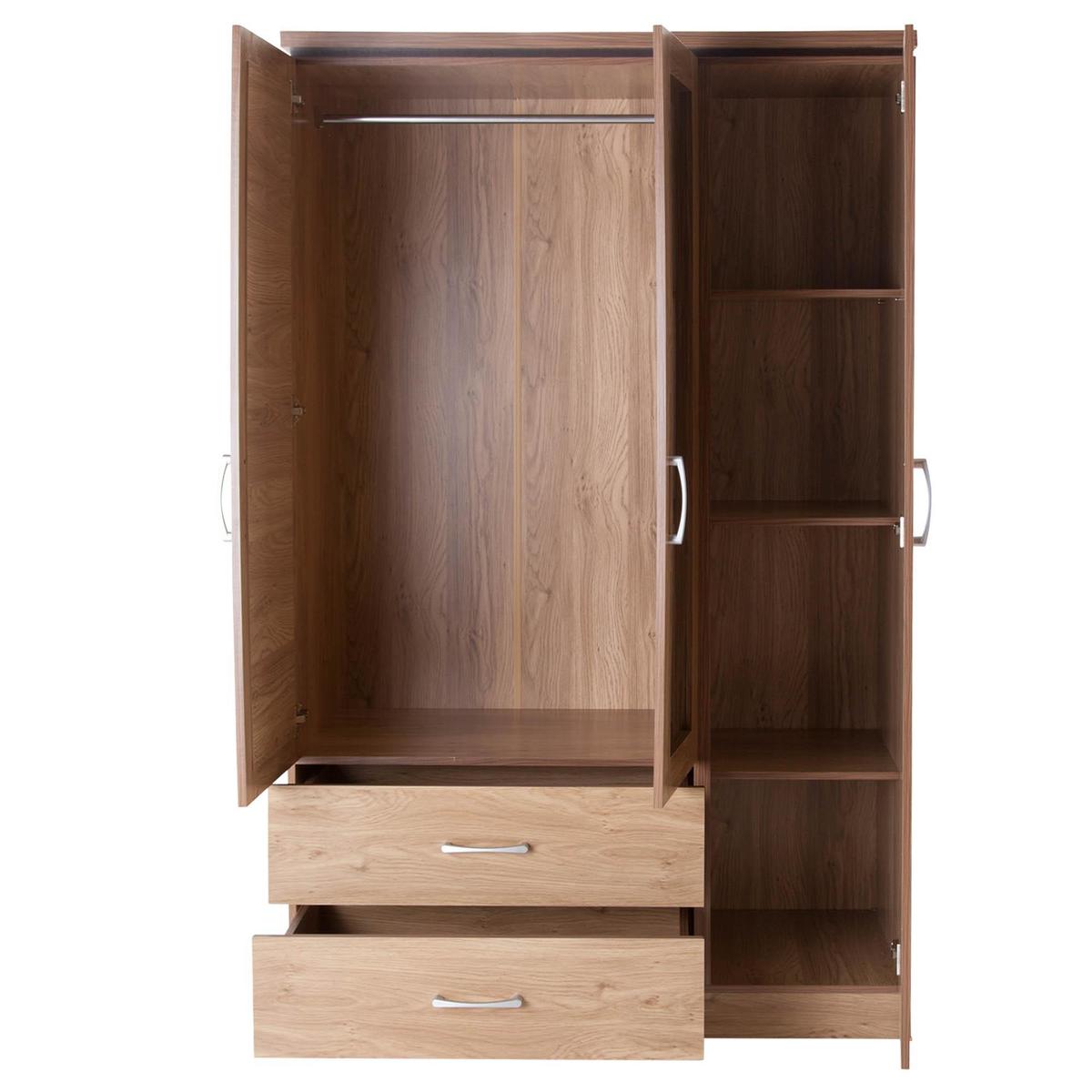 Charles Oak Wardrobe Natural – image 2
