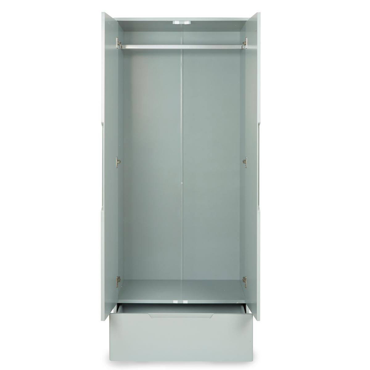 Larson Grey Double Wardrobe Grey – image 5