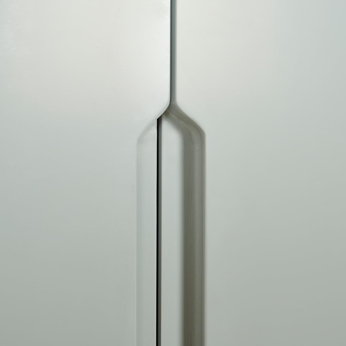 Larson Grey Double Wardrobe Grey – image 7