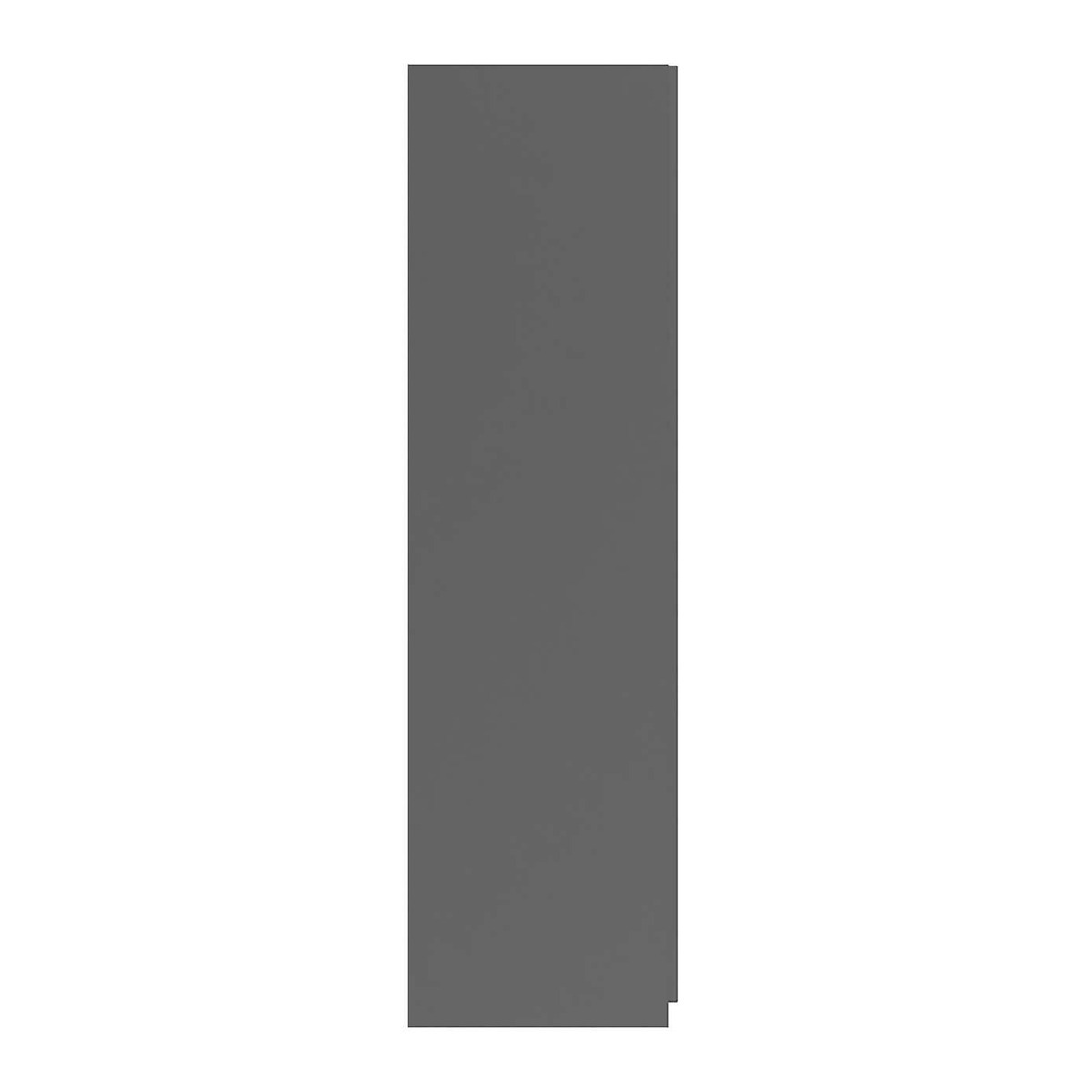 Legato 2 Door Mirrored Wardrobe Dark Grey – image 2