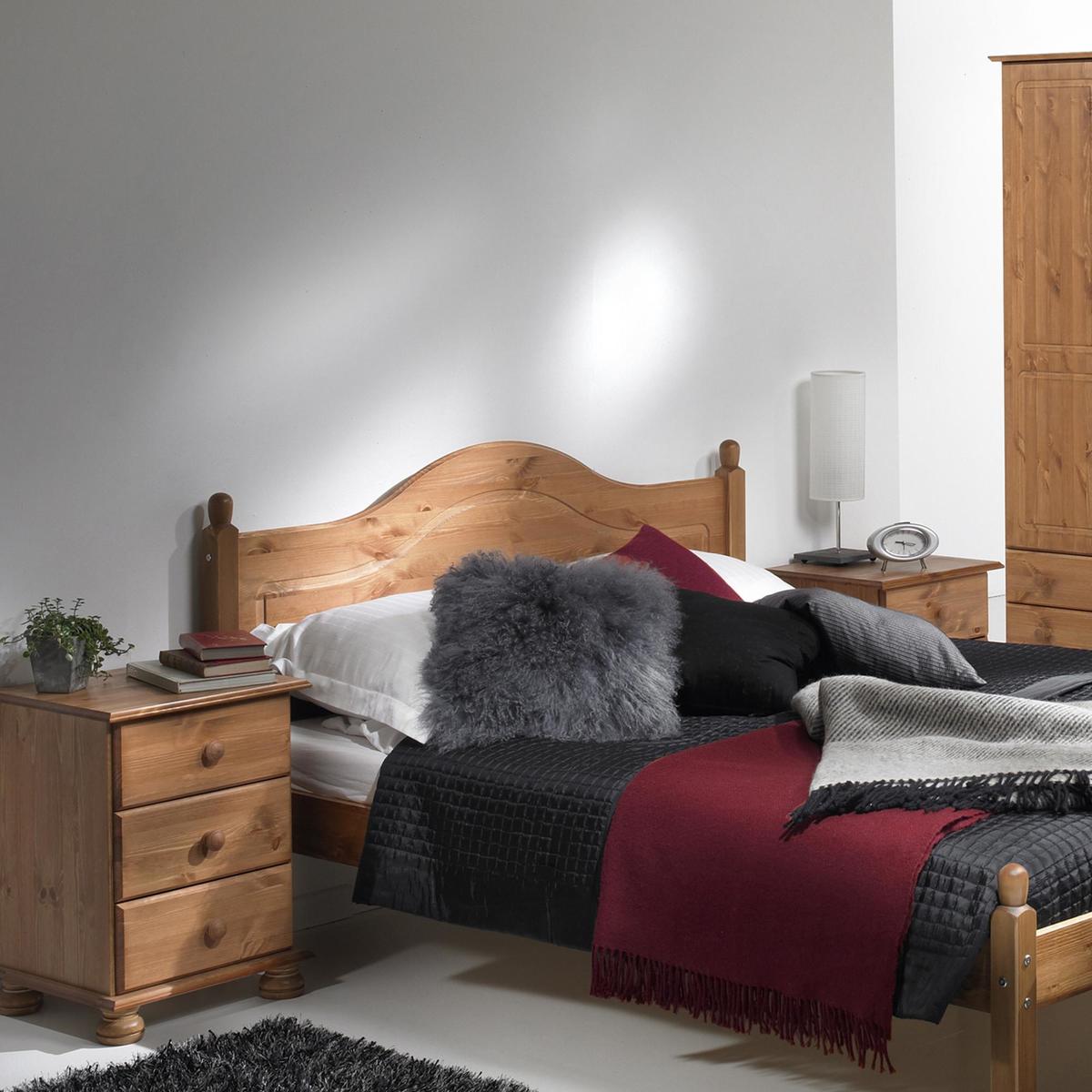 Odense Pine 2 Door 2 Drawer Wardrobe Natural – image 2