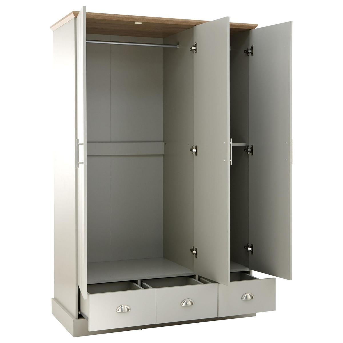 Kendal Triple Wardrobe Grey – image 5