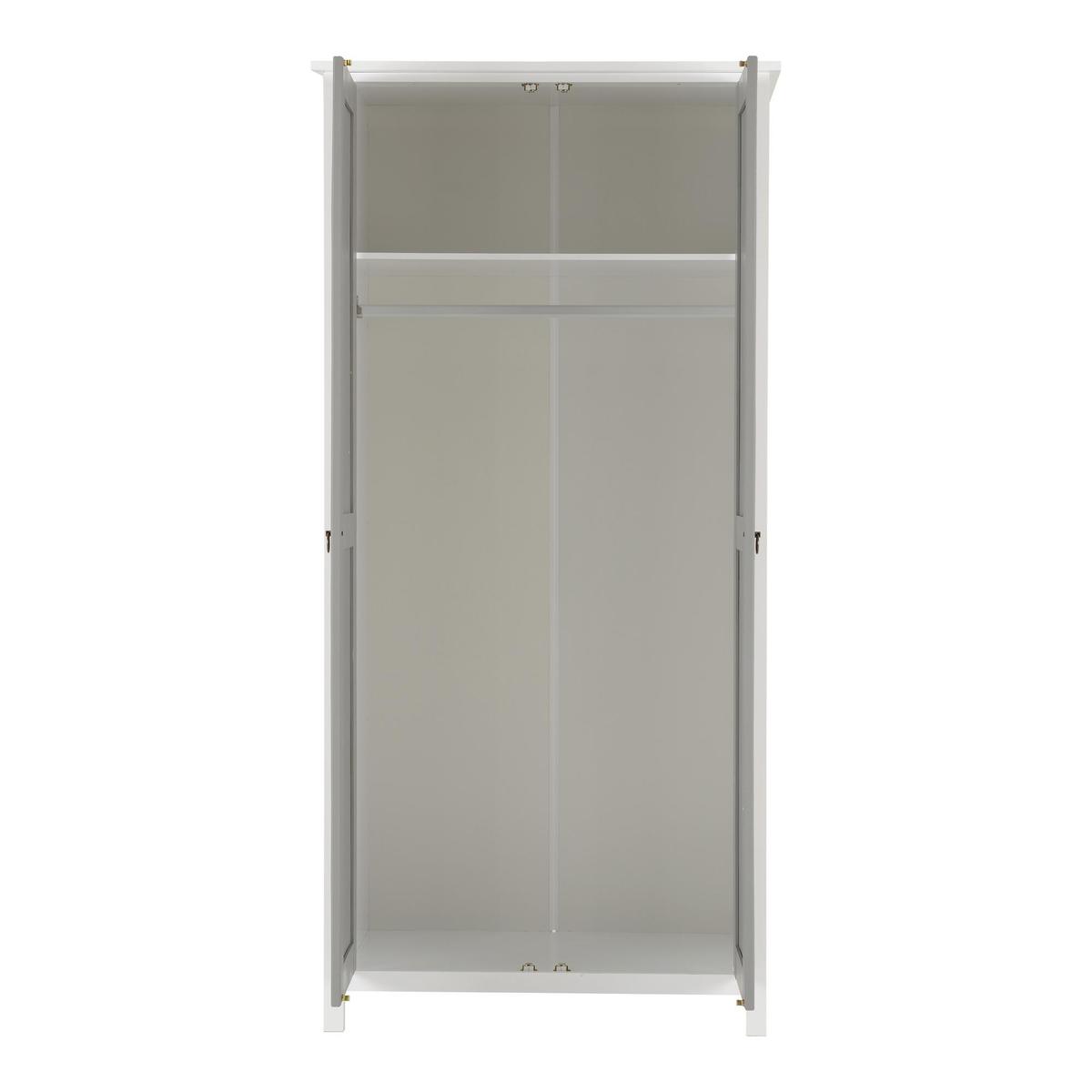 Vermount Double Wardrobe White – image 5
