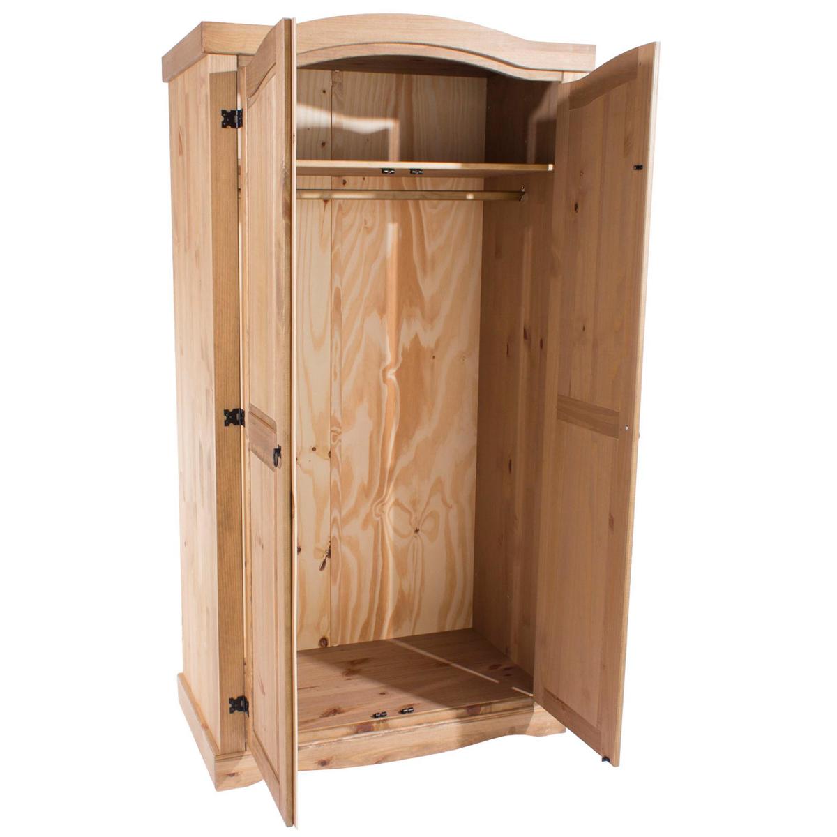 Corona Double Wardrobe Natural – image 3