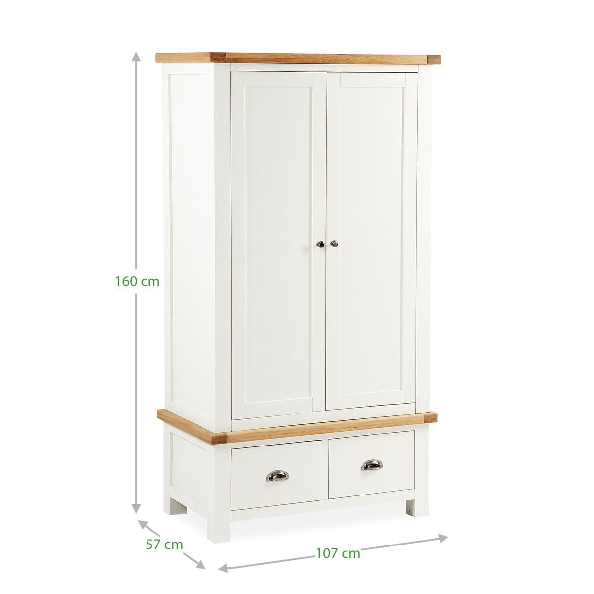 Wilby Cream Double Wardrobe Cream (Natural) – image 3