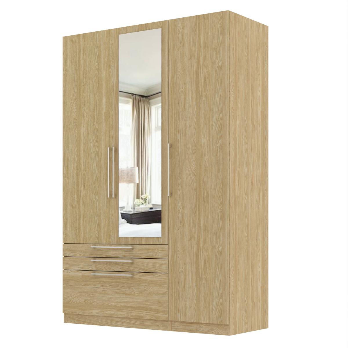 Foster Triple 3 Drawer Wardrobe – image 5
