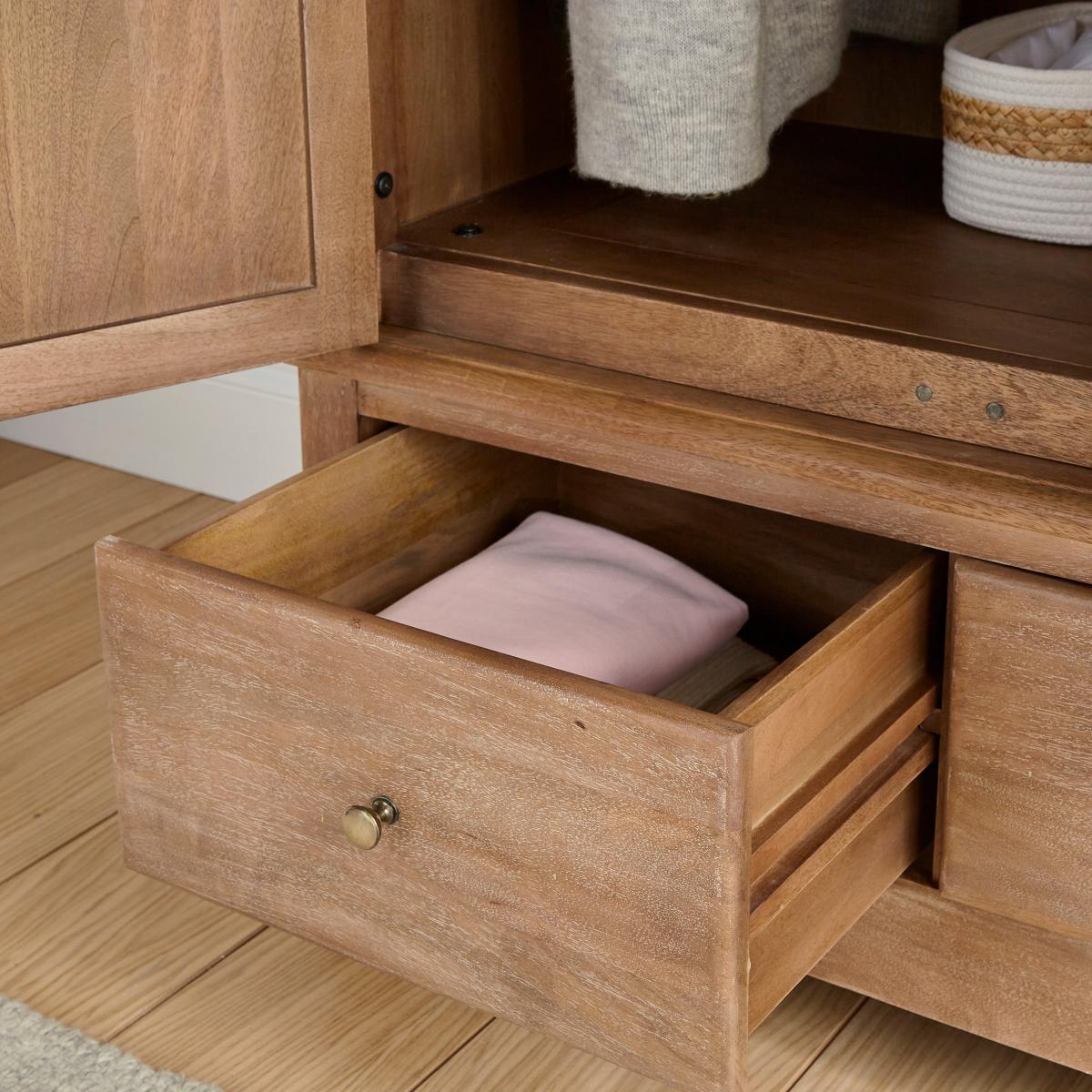 Giselle Triple Wardrobe Natural – image 3