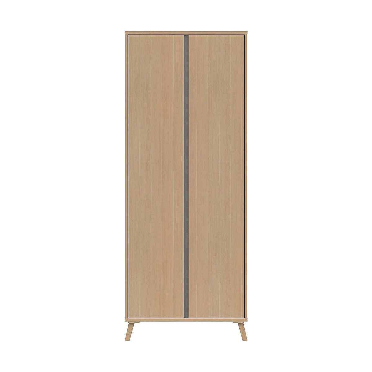 Jenson 2 Door Wardrobe Light Oak – image 1