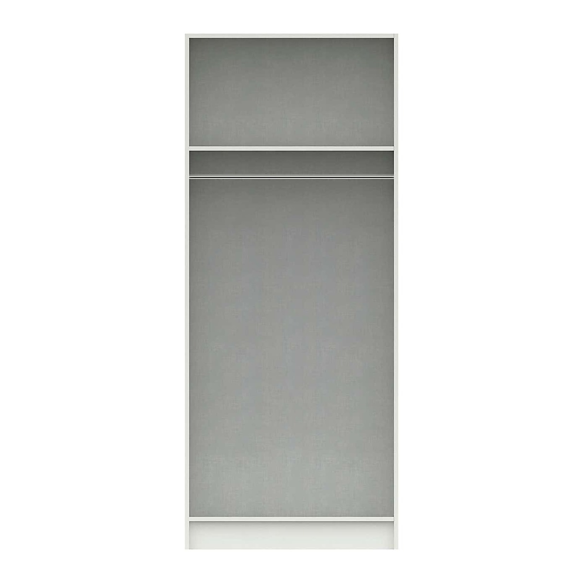 Murray Wide 2 Door Wardrobe Off-White – image 4