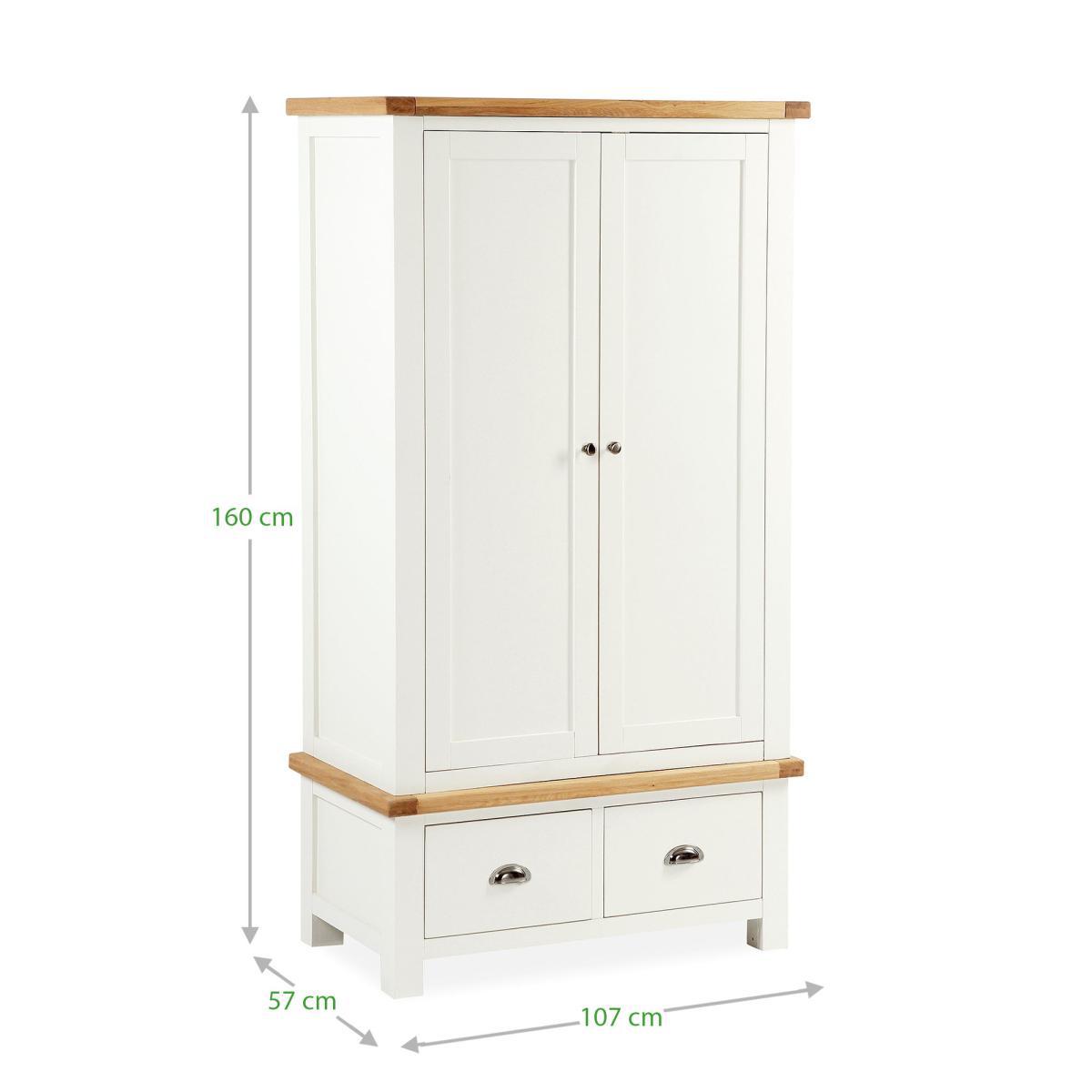 Wilby Cream Double Wardrobe Cream (Natural) – image 2