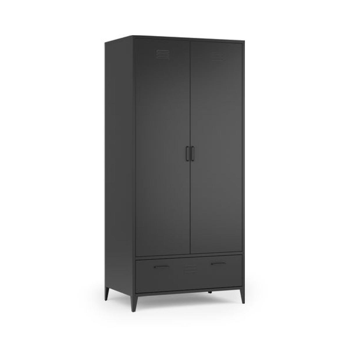 Helga Metal Double Wardrobe – image 6