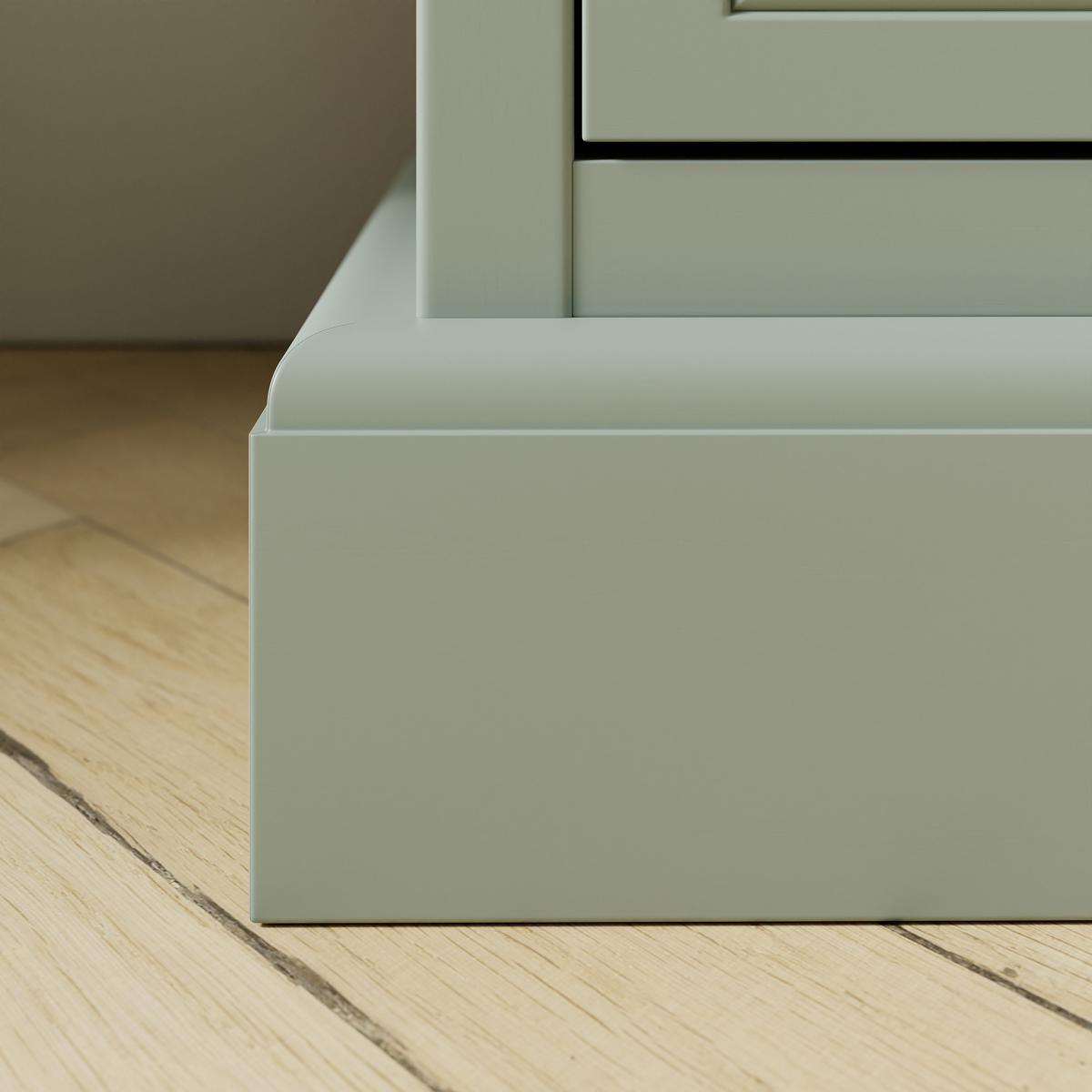 Lucy Double 1 Drawer Wardrobe Sage (Green) – image 6