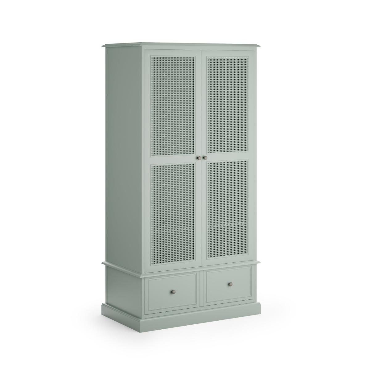 Lucy Double 1 Drawer Wardrobe Sage (Green) – image 7