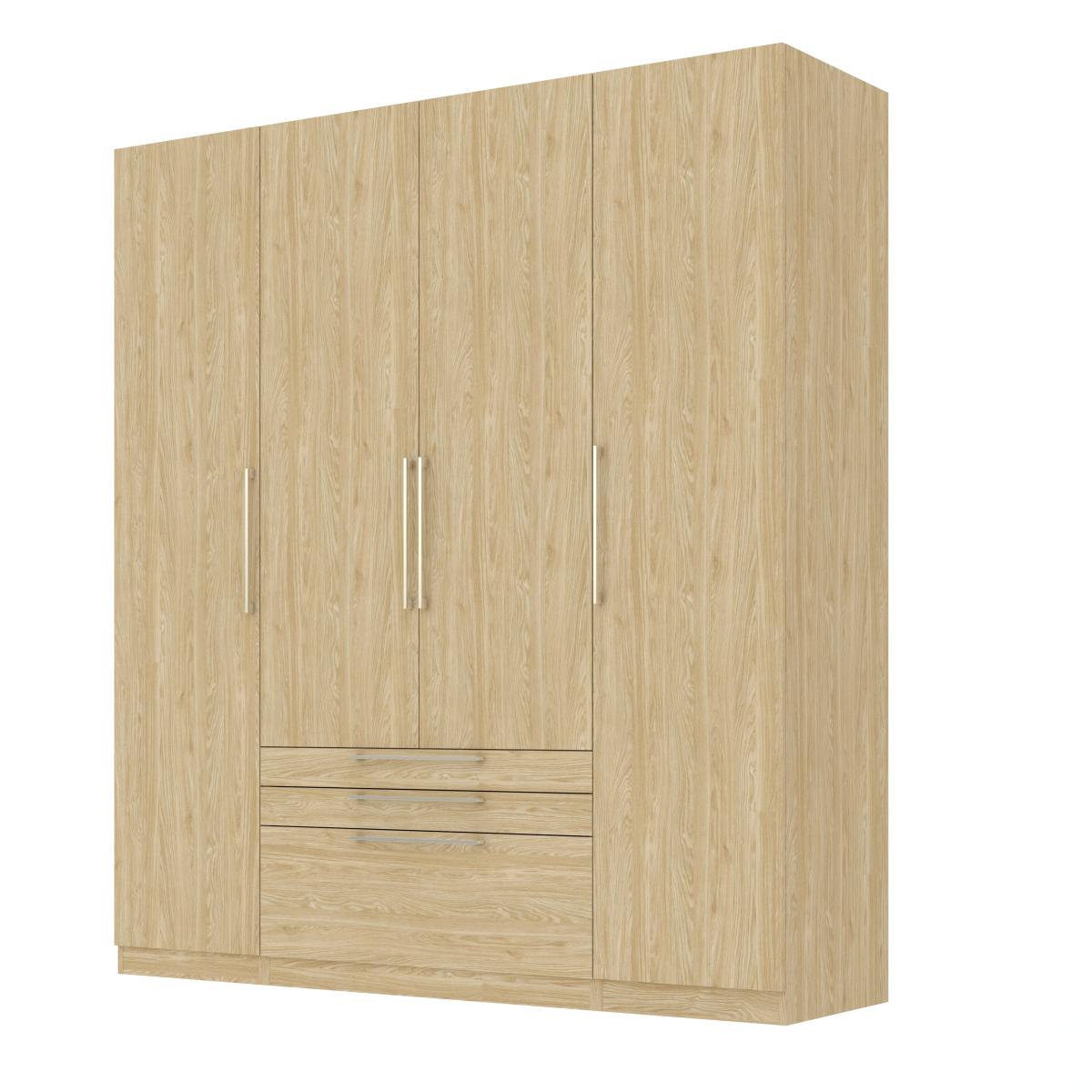 Foster 4 Door 3 Drawer Wardrobe – image 5