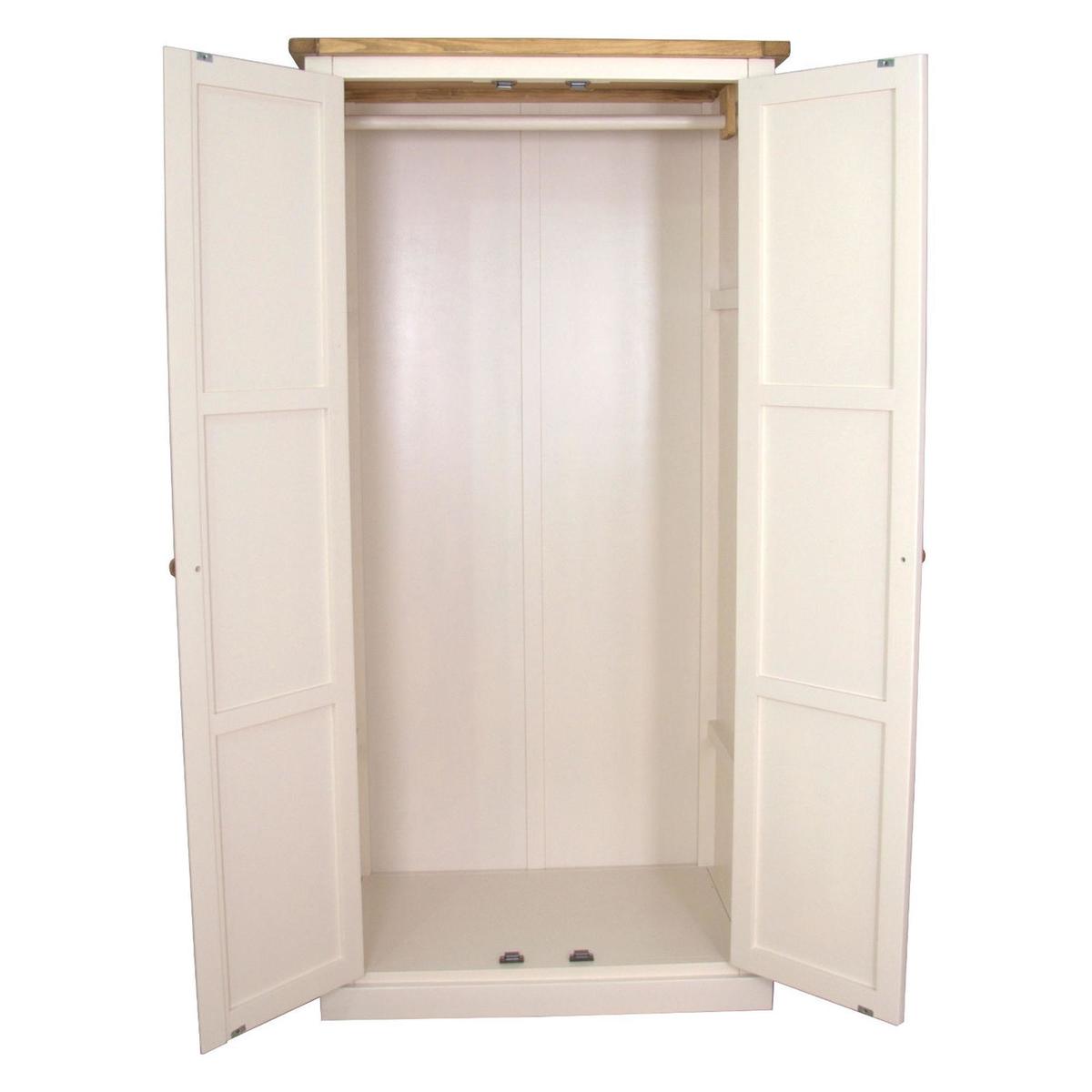Joplin Double Wardrobe White – image 4