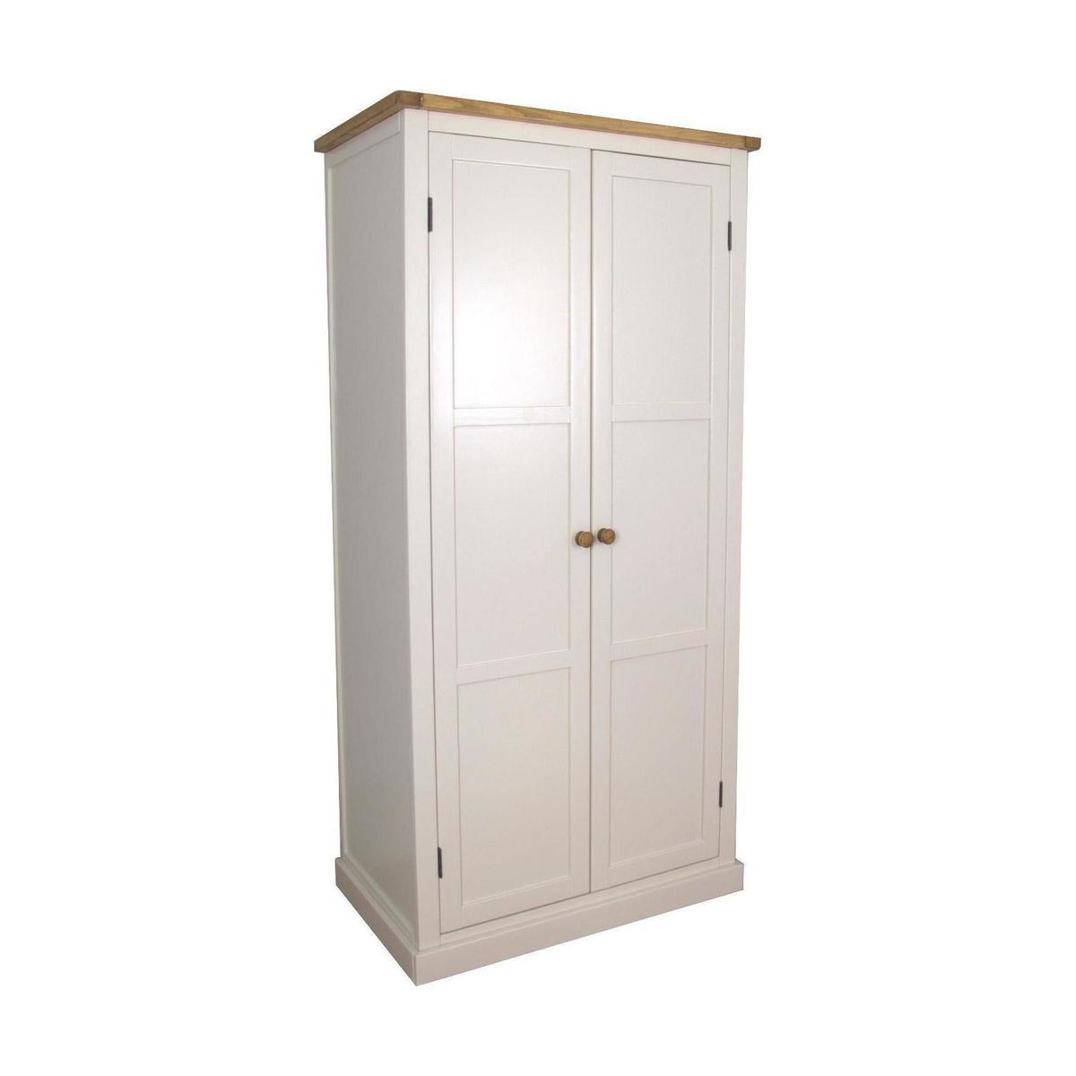 Joplin Double Wardrobe White – image 2