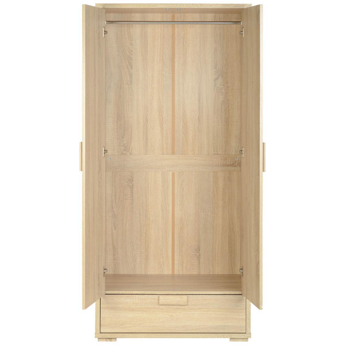Cambourne Double Wardrobe Natural – image 2