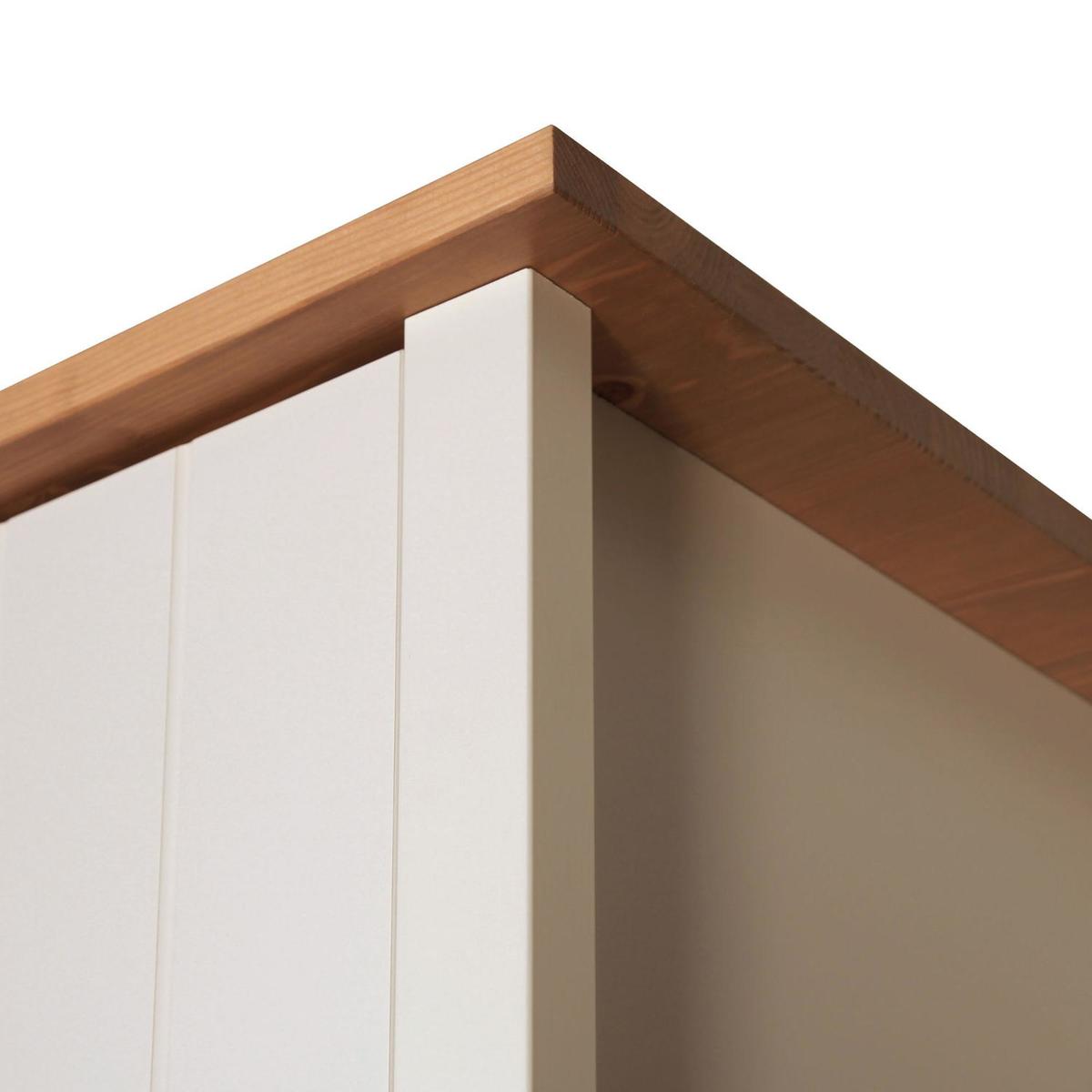 Norfolk Grey 1 Drawer Double Wardrobe Grey – image 3