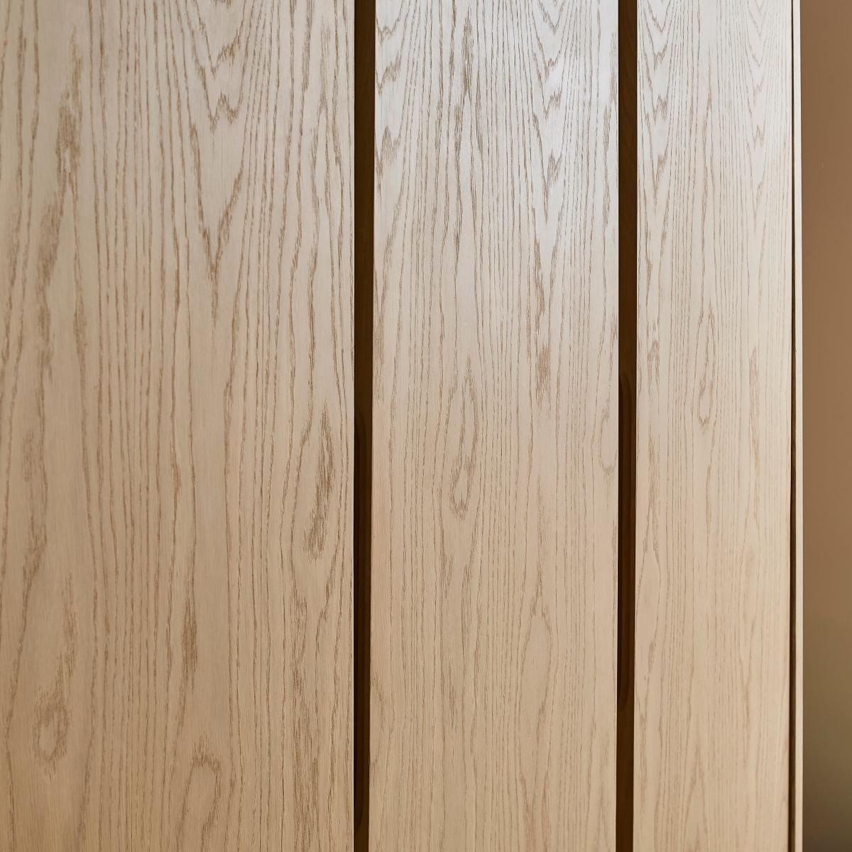Elements Holmes Triple Wardrobe, Oak Oak – image 3