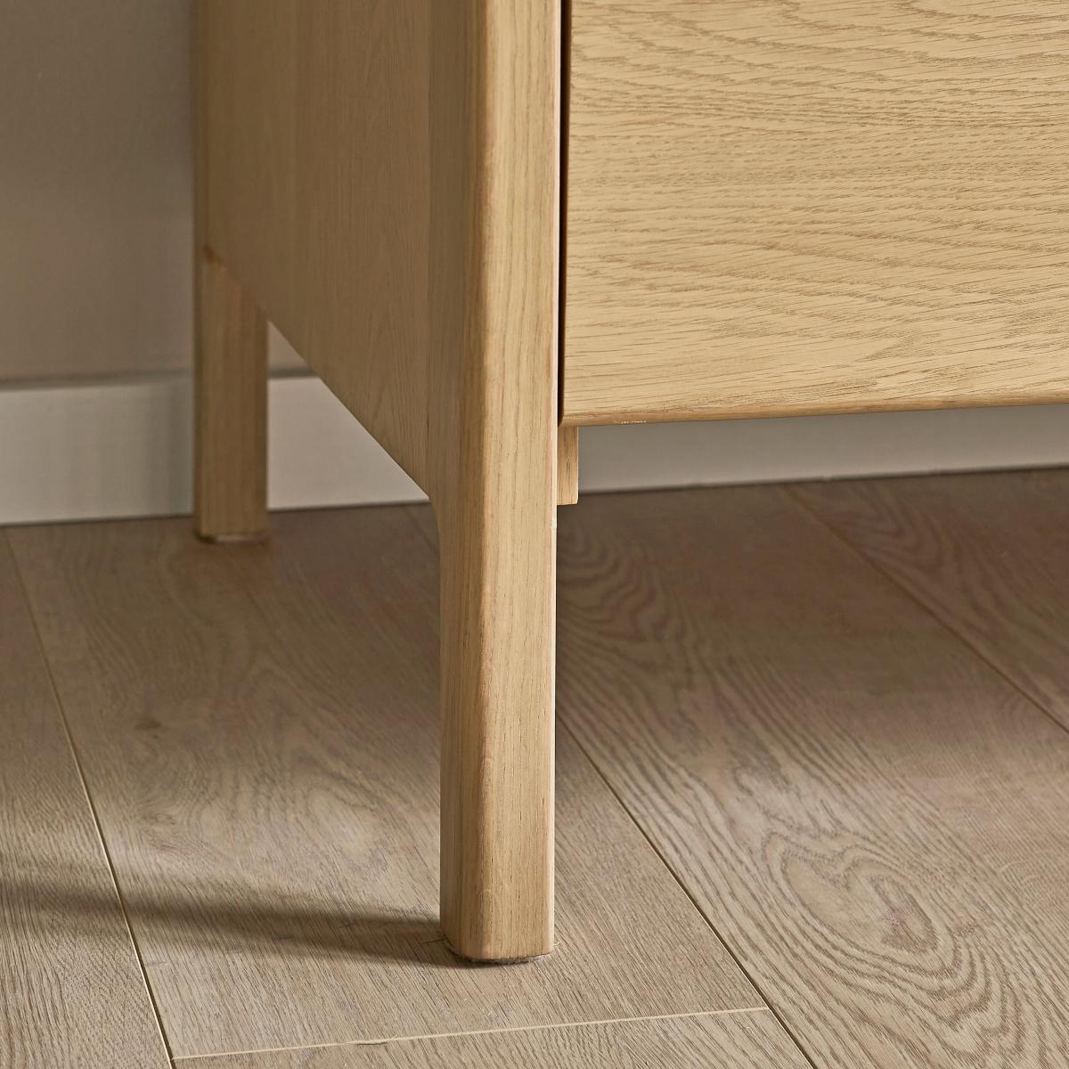 Elements Holmes Triple Wardrobe, Oak Oak – image 4