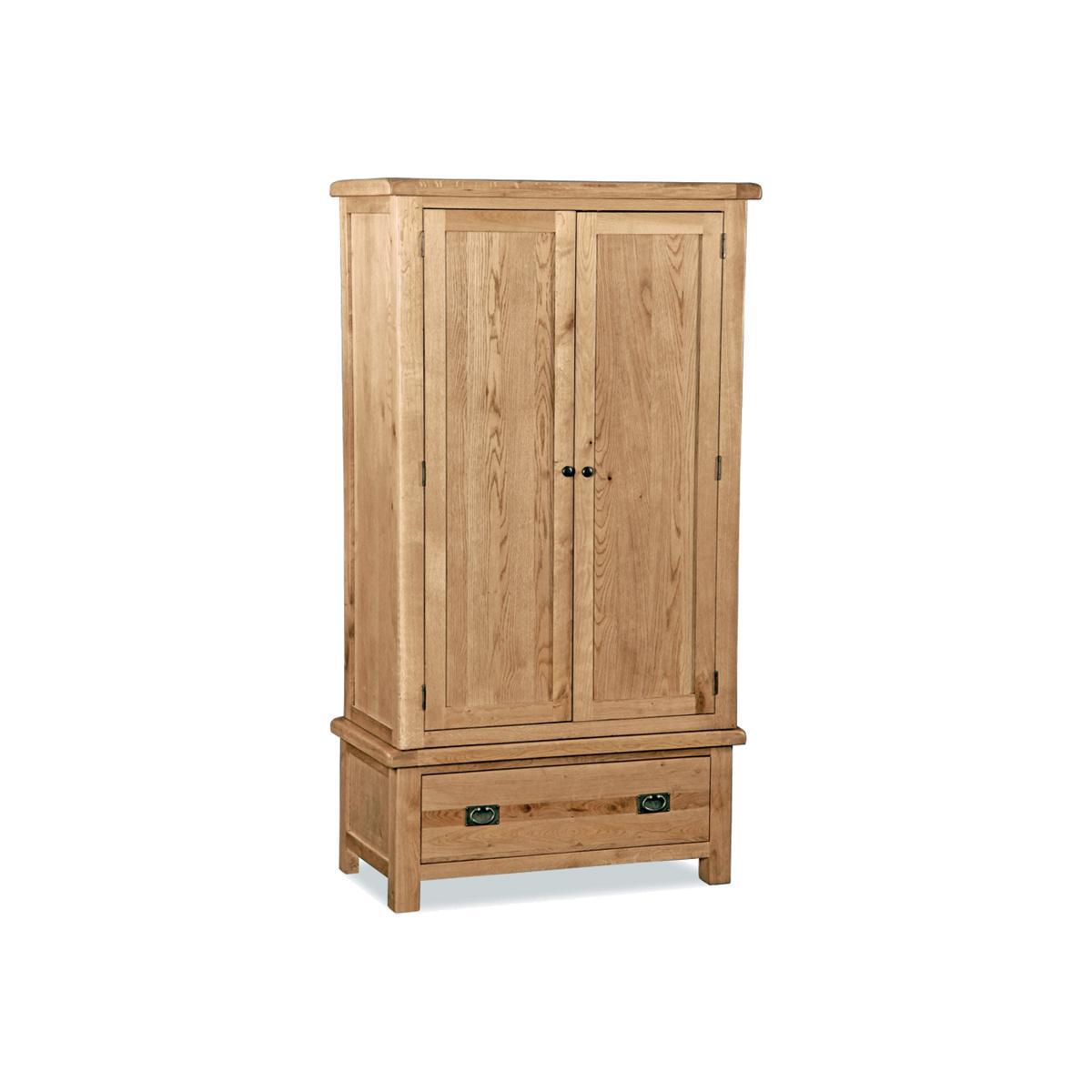 Aylesbury Oak Double Wardrobe Light Brown / Natural – image 1