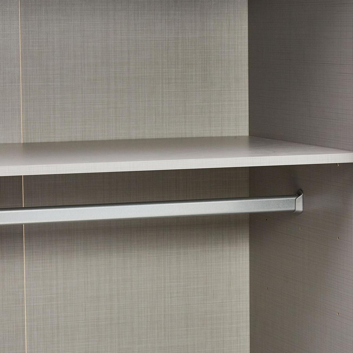 Greven (Gamma) Oak and White Gloss 2 Door Wardrobe White – image 5